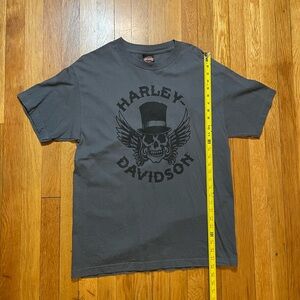 Harley-Davidson Gray Graphic Men's Shirt